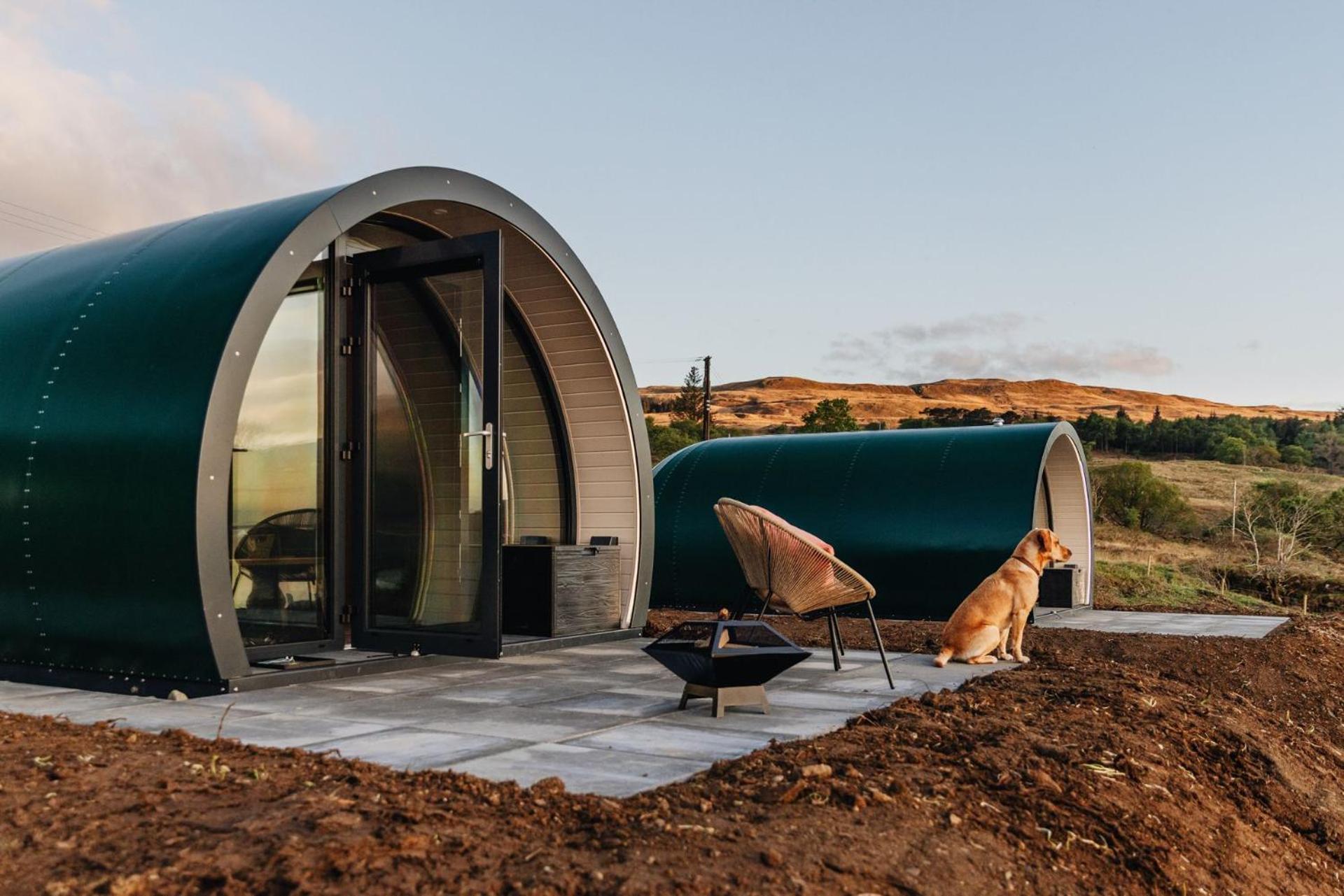 Port Nan Gael Pods Villa Pennyghael Bagian luar foto